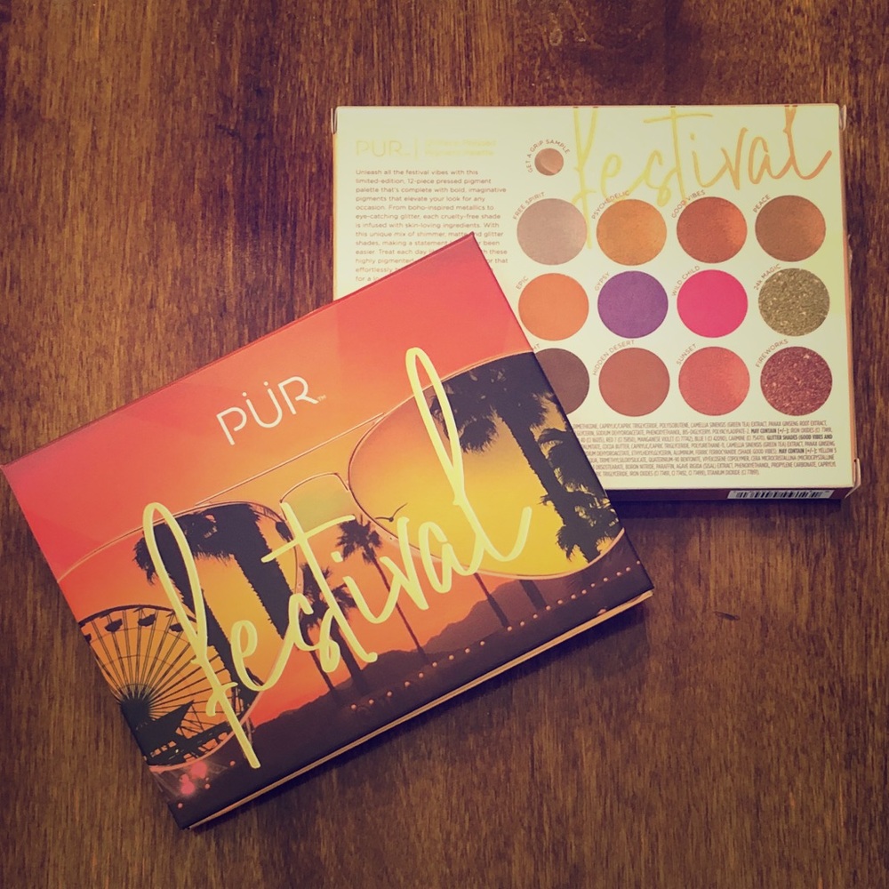 NEW! PUR Festival Pigment Eyeshadow Palette
